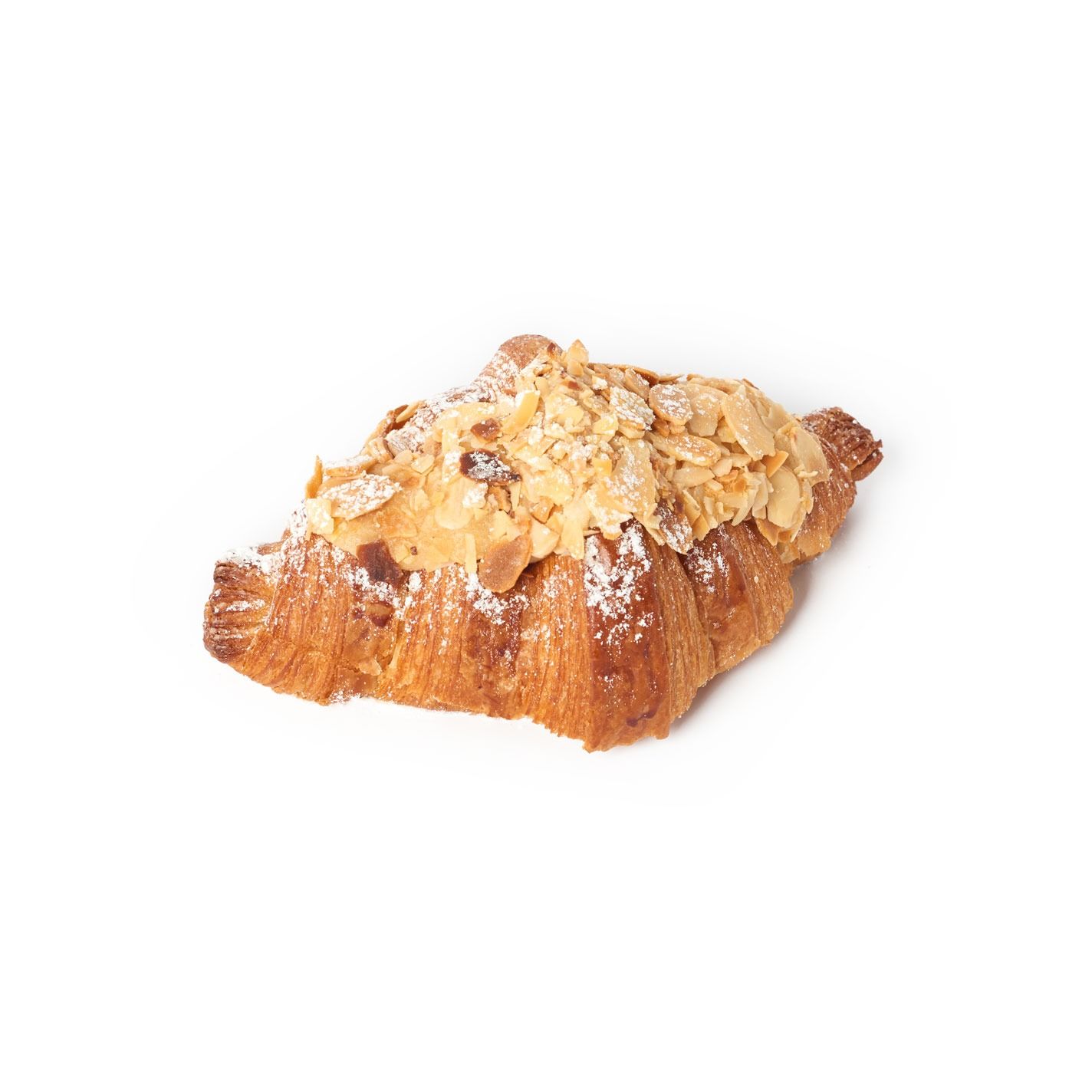 Croissant relleno de crema de almendra