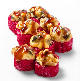 Sushi horneado con anguila