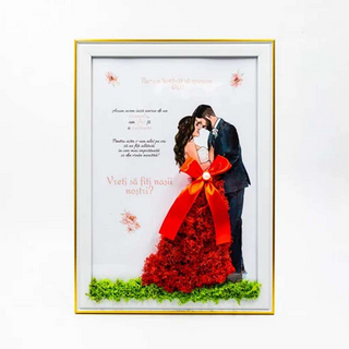 Tablou cu licheni Vreti sa fiti NASII nostri?-20x30