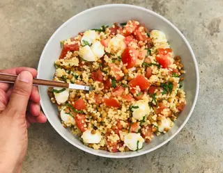 Ensalada de aguacate y tomate