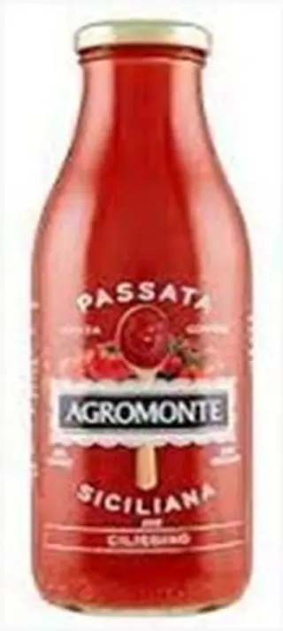 "PASSATA" PURÉE DE PETITES TOMATES CERISES ROUGE - 520.Gr.