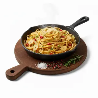 Spaghetti all aglio e Peperoncino