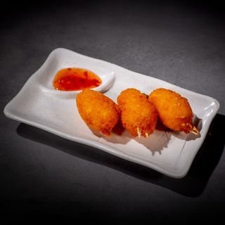 77. Chele di granchio fritte 3 pezzi