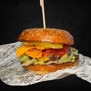 Chorizo chilli burger 