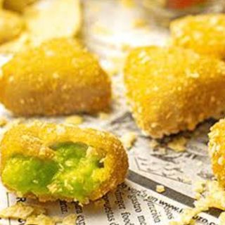 NACHOS RELLENOS DE GUACAMOLE