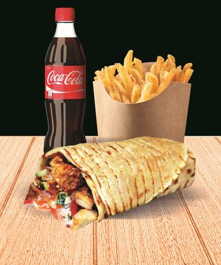 Meniu kebab de pui mare