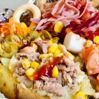 Patata Asada de Queso