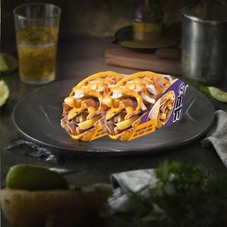 ხბოს ხორცის ტაკო ორმაგი