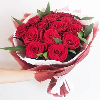  წითელი ვარდების თაიგული 2256