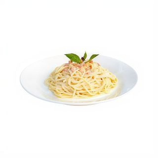 Pasta Con Nata Y Jamón York