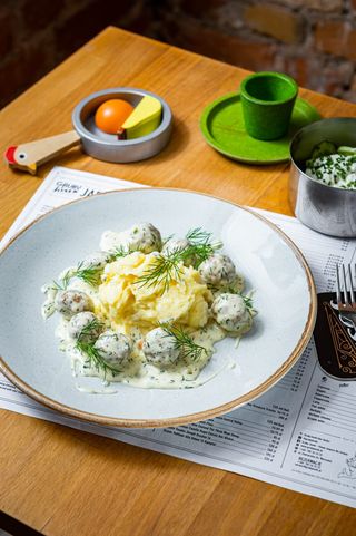 Pulpeciki wieprzowe w sosie śmietanowym