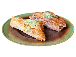 Baklawa orzechowa + baklawa czekoladowa