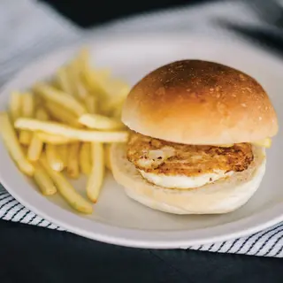 Egg Burger+ frites