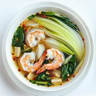 Canh dua cai tom