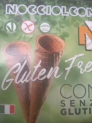 Cono Cialda Vuoto Gluten Free