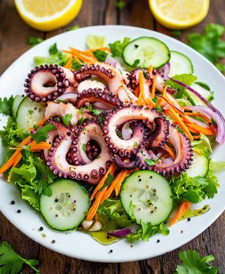 Salade de poulpe