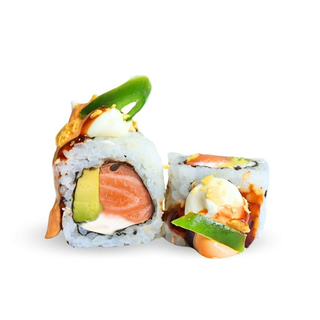 Uramaki Spicy Salmon