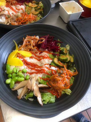 30. Bibimbap ternera
