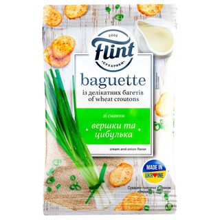 Сухарики пшеничні зі смаком Французький сир 150г