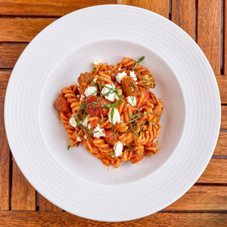 Spicy Sausage Fusilli