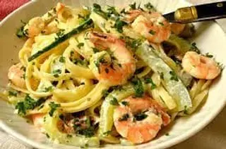 Linguine aux Crevettes