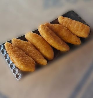 Tejas De Croquetas De Jamón