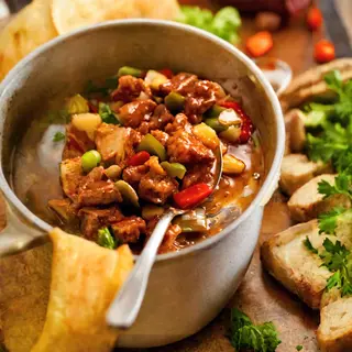 Pork In Hot and Sweat Sauce