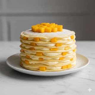 Millecrepe al mango