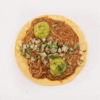 8. Taco Pollo Mole 
