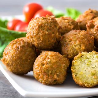 Falafel la farfurie