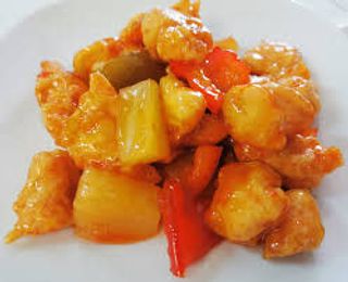 56A - Pollo fritto in salsa agrodolce