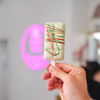 Gelastick - Dubai chocolate stick al pistacchio e lampone