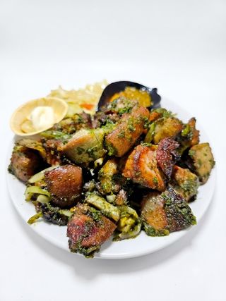 Porc Africain Mayo & Attiéké