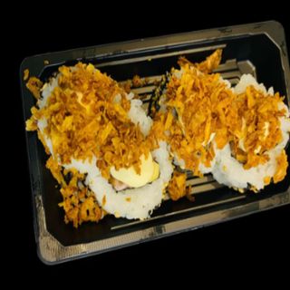 Uramaki spicy crunchy roll (4 pzs.)