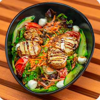 Ensalada Templada De Queso De Cabra