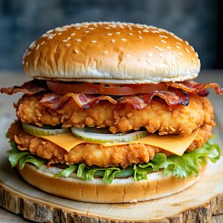 Burger Krowa w Kurniku