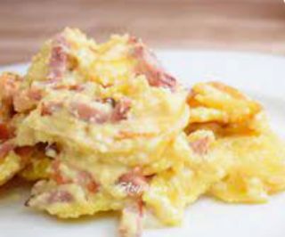 Tapa De Patatas A La Carbonara