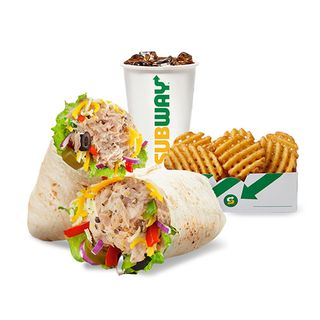 ვრაპი თინუსით კომბო