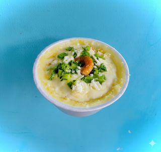 Batata Recheada de Camarão