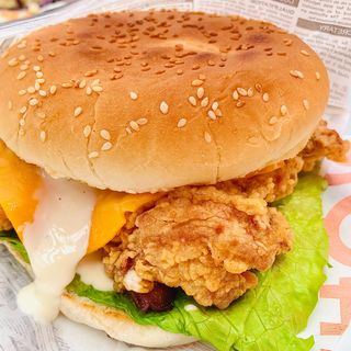 Burger de Pollo crujiente