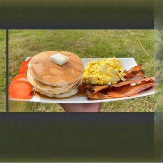 Pancake medium platter