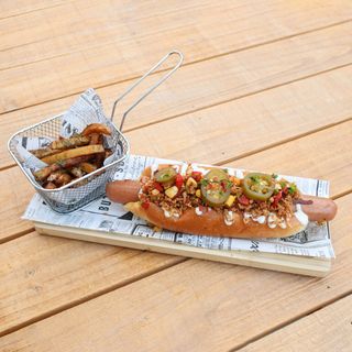 Oh My mexican hot dog