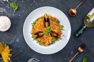 Paste cu fructe de mare