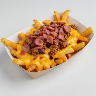 Patatas bacon y queso con chilli media