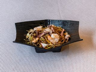 Spaghetti cu fructe de mare