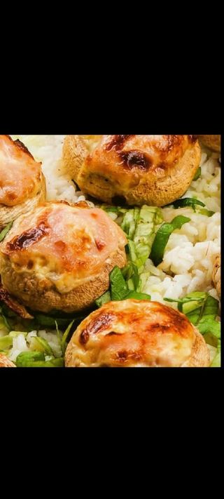 Pečurke punjene pilećim prsima