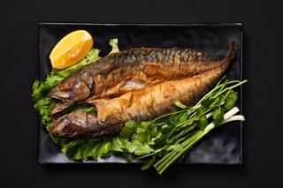 Скумбрия жареная