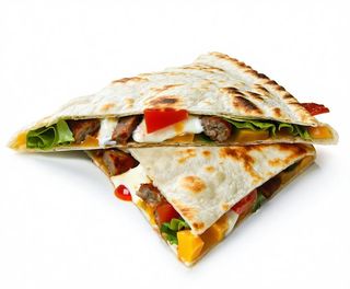 Piadab - salsiccia, pomodoro, insalata e salsa a piacere