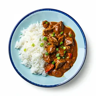 41.Arroz con ternera y curry