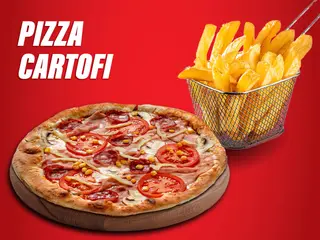 Pizza+Cartofi